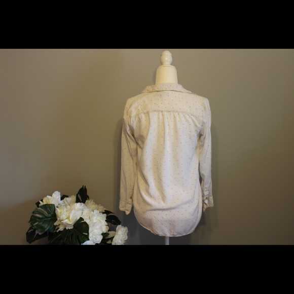 Banana Republic Geometric Button-Down Blouse - Picture 4 of 6